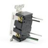 GFCI Outlet ELECTECK 10-Pack 15 Amp WR LED Self-Test Wallplate-6