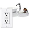 BESTTEN GFCI Outlet 15A Slim Design with LED Indicator – 10 Pack White-7