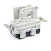 GFCI Outlet Amico 6 Pack 15 Amp Thin Design with LED Indicator, White-3