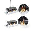 GFCI Outlet Amico 6 Pack 15 Amp Thin Design with LED Indicator, White-2