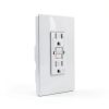 GFCI Outlet ELECTECK 10-Pack 15 Amp WR LED Self-Test Wallplate-4