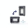 Sigma 16801 Weatherproof Outdoor GFCI Outlet Kit with Lockable Cover-2