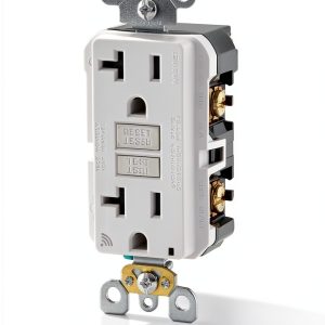 Leviton Smart GFCI 20A Self‑Test Tamper‑Resistant LED D2GF2‑KW White-0