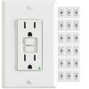 Amico 24 Pack 15 Amp GFCI Outlet Weather‑Resistant with LED Indicator-0