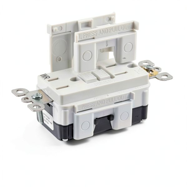 Amico 24 Pack 15 Amp GFCI Outlet Weather‑Resistant with LED Indicator-3
