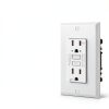 ELECTECK 10 Pack GFCI Outlets 15 Amp, Outdoor Weather Resistant (WR), Ultra Slim GFI Receptacles with LED Indicator, Ground Fault Circuit Interrupter, Wallplate Included, ETL Listed, White-1