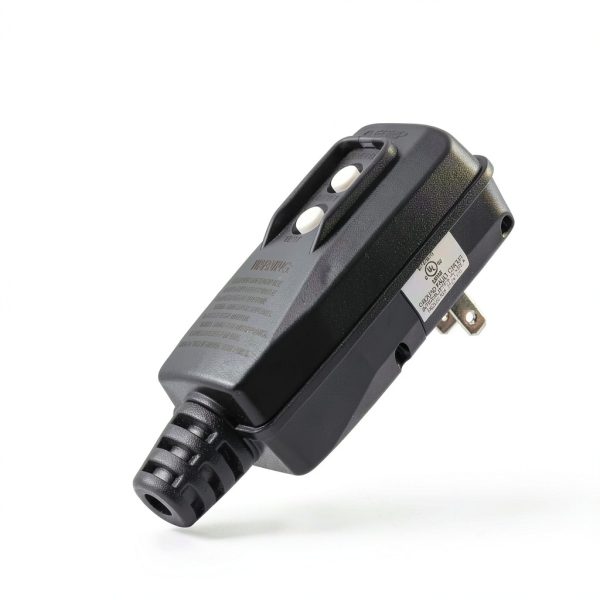 ELEGRP G1215PA2 G20PASR Auto‑Monitoring 15A GFCI Plug Black Auto Reset-5