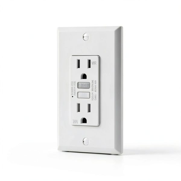 ELECTECK 10 Pack GFCI Outlets 15 Amp, Outdoor Weather Resistant (WR), Ultra Slim GFI Receptacles with LED Indicator, Ground Fault Circuit Interrupter, Wallplate Included, ETL Listed, White-2