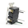 GFCI Outlet ELECTECK 10-Pack 20A Outdoor WR with LED Self‑Test, White-6
