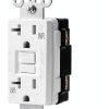Amazon Basics Weather Resistant GFCI Receptacle 20 Amp White UL Listed-1